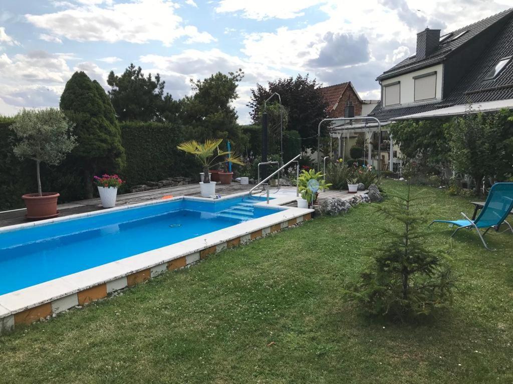 Ferienwohnung Krause Oben Steinthaleben Buitenkant foto